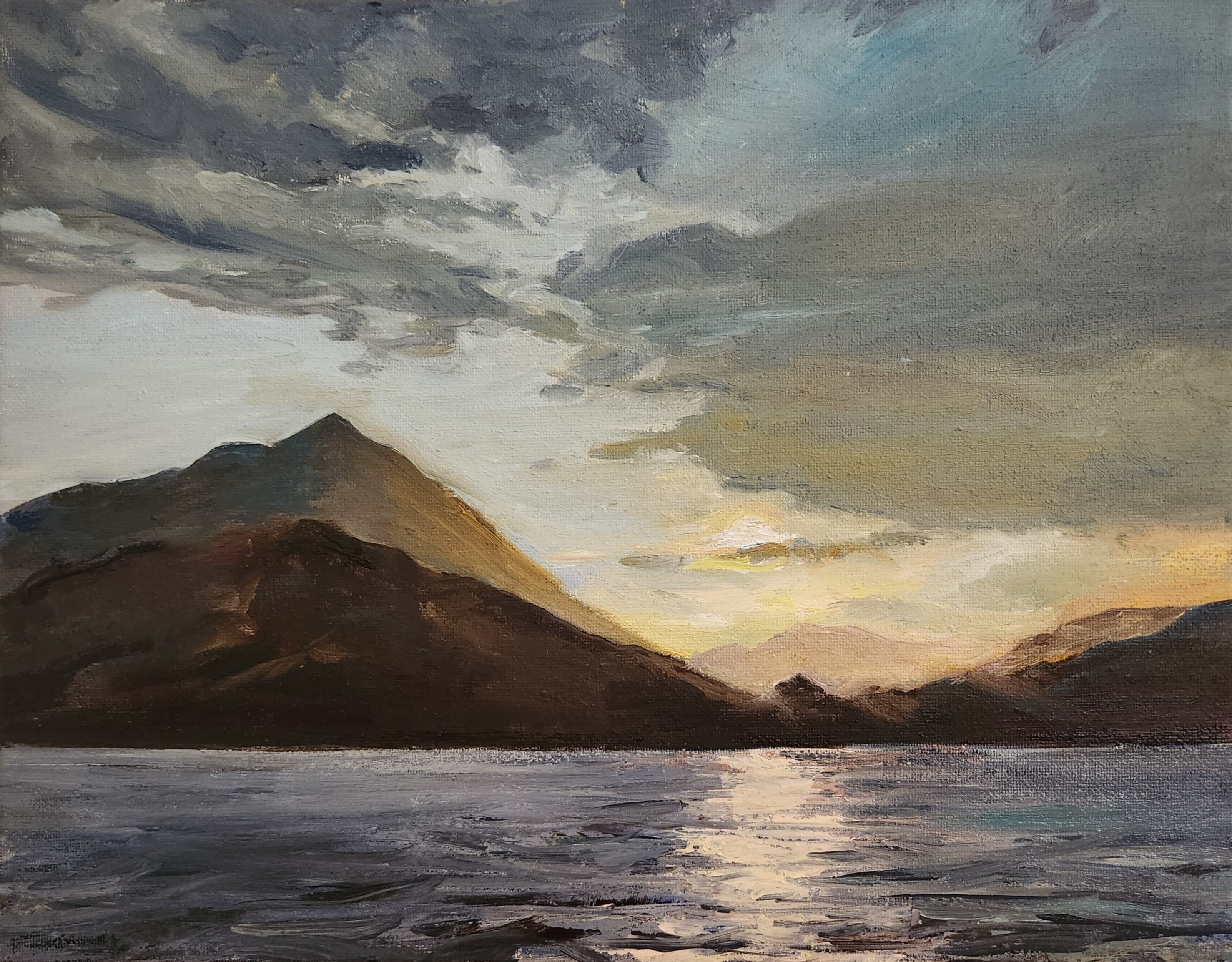 Lake Como, Fine Art Print, 8"x10"